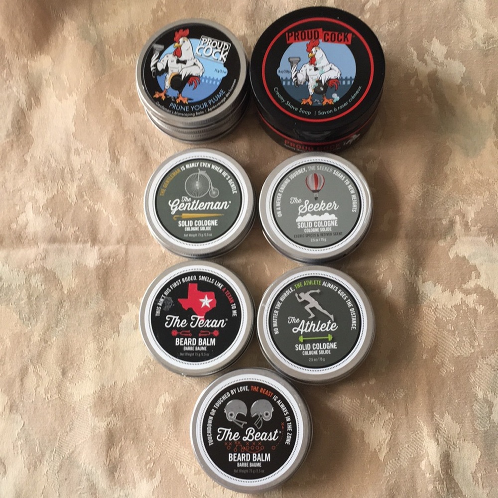 Walton Wood Farm Beard Balm Solid Cologne for Men
